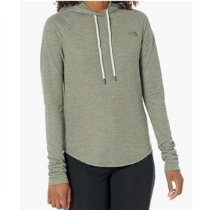 THE NORTH FACE • Thyme Heather Westbrae Knit Pullover Hoodie Size Small